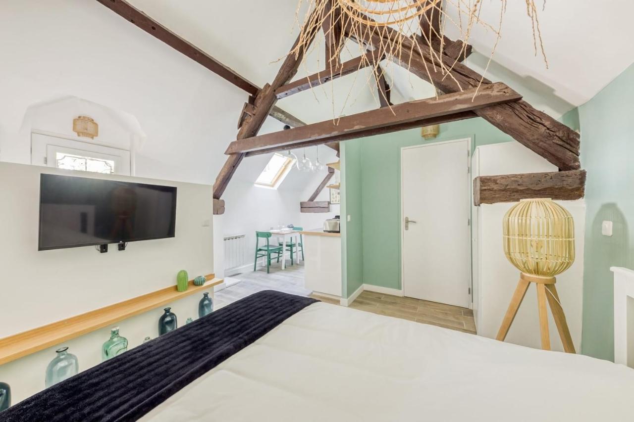 Le Lime Studio Green Apartment Carrieres-sous-Poissy Luaran gambar