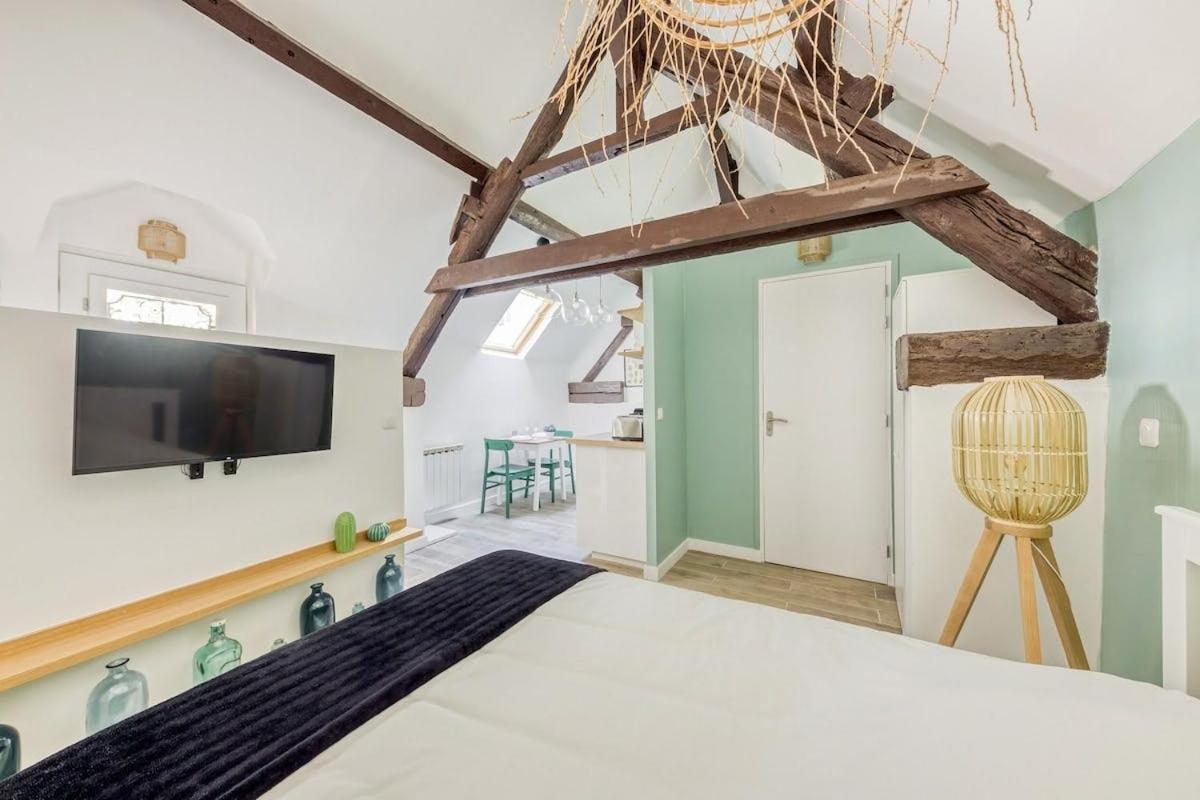 Le Lime Studio Green Apartment Carrieres-sous-Poissy Luaran gambar